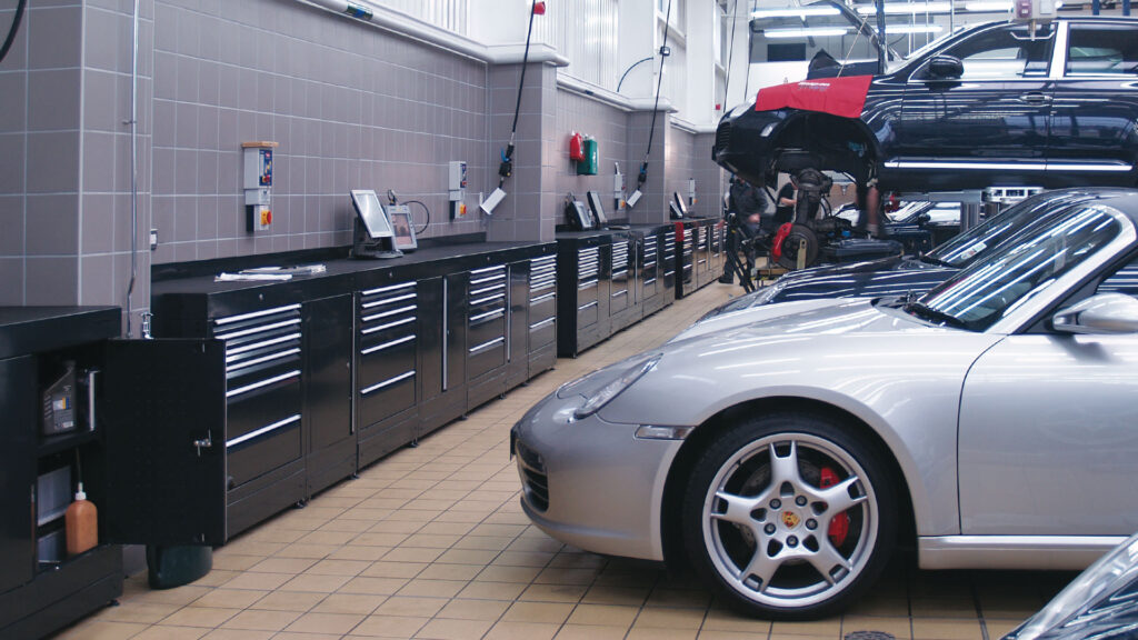 Porsche Centre Leeds, UK