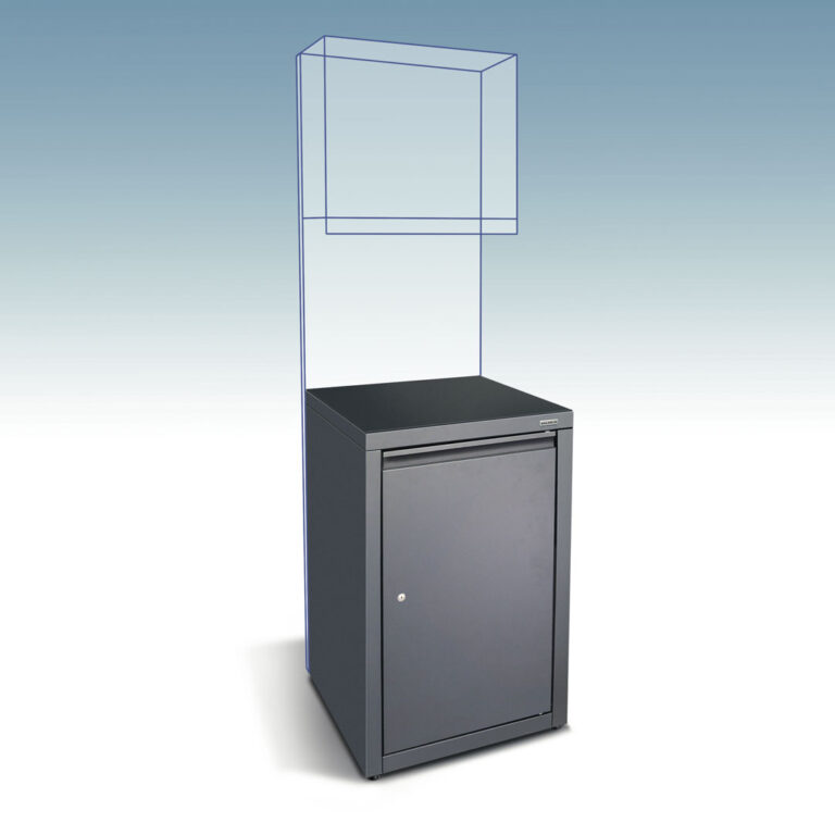 D4BU060 - Metal cupboard storage unit