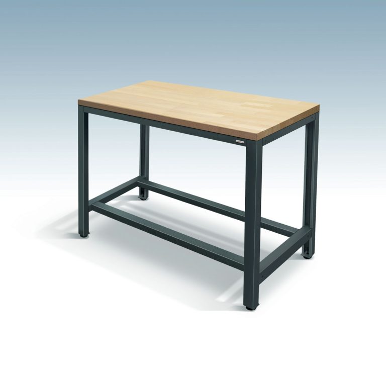 D4WB120 - Heavy Duty Workbench with Wood Worktop