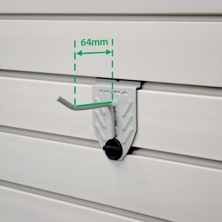 DUAS001 Single Prong Hooks for StorePanel with Dims