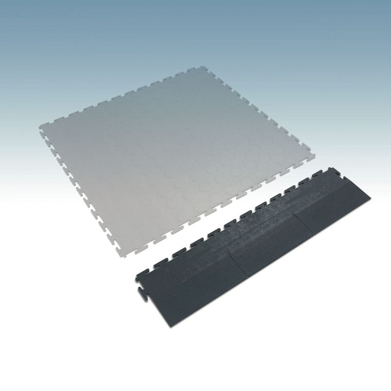 PVC Floor Tile Edge Trim for Garage and Workshop