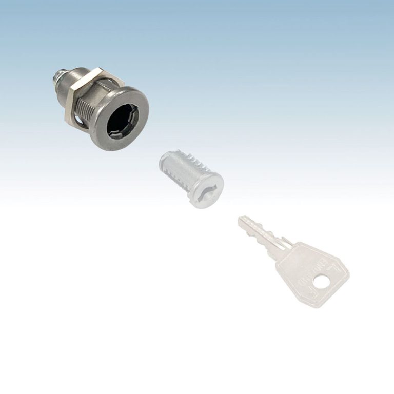 LO060 - Housing for Lock Dura Cabinet - Lowe and Fletcher 35 Series Back Housing (Matt Nickel)