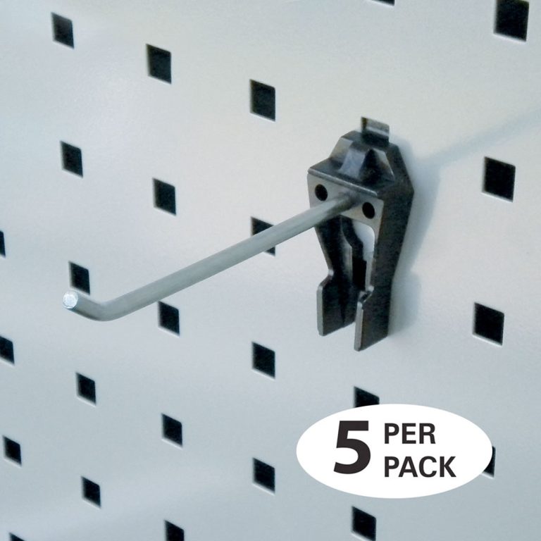 SQR002 - 90mm Single Hook for Square Peg Panel