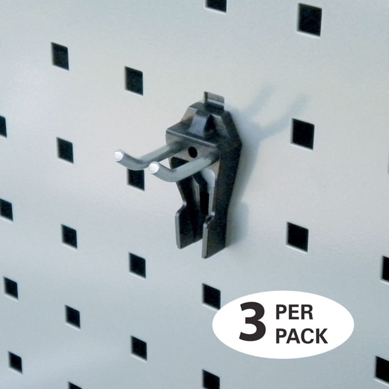 SQR003 - 30mm Double Hook for Square Peg Panel