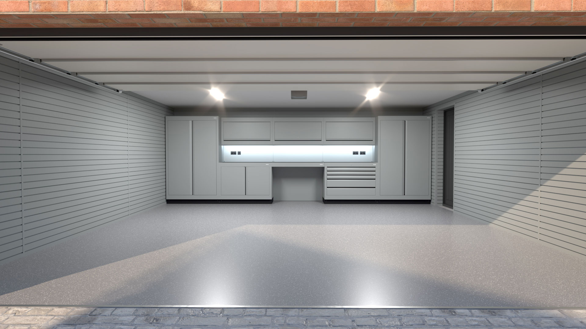 Garage Interior Silver Package
